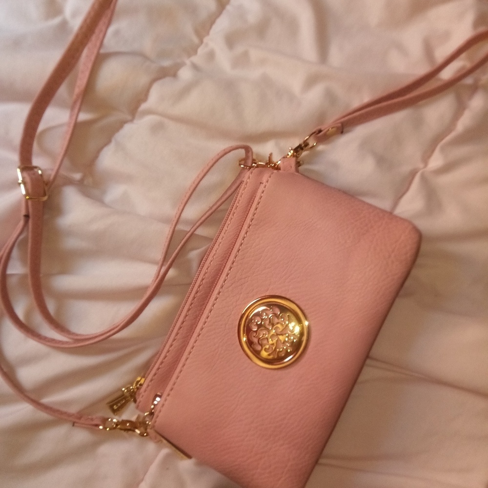 Pastel pink purse